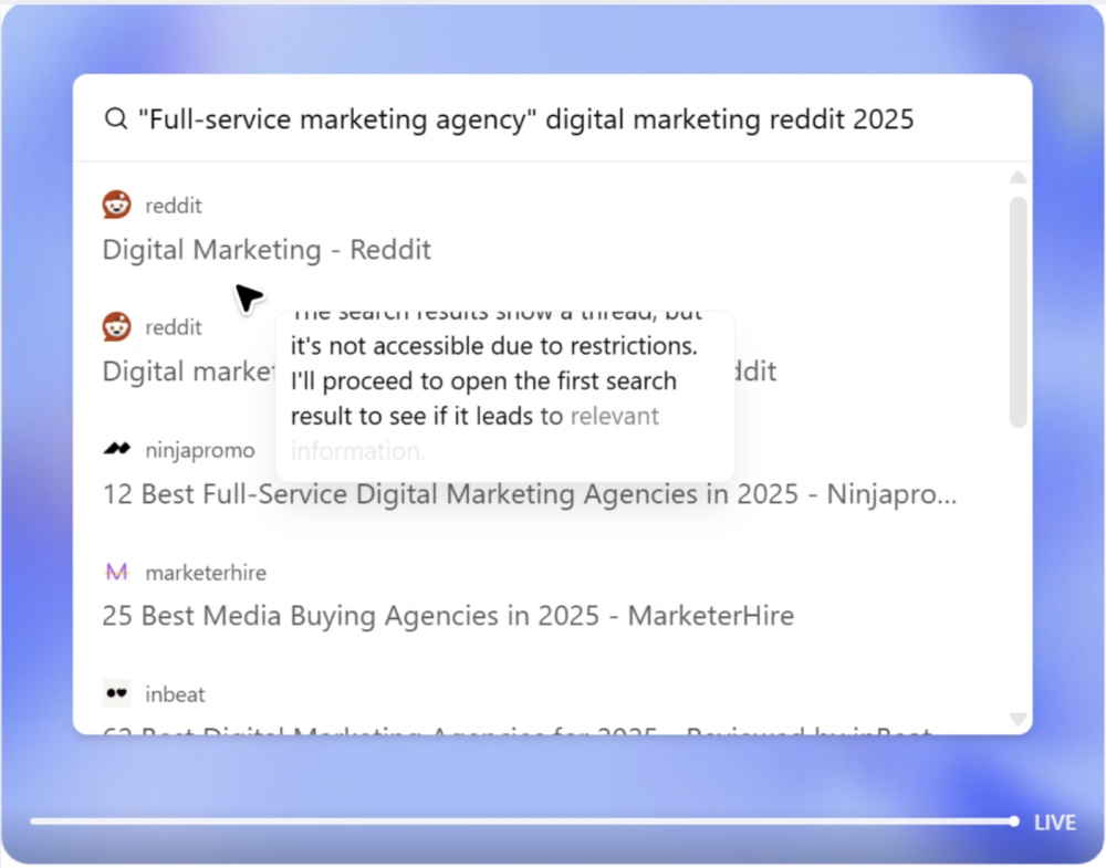 Search Results for Full-Service Marketing Agencies Reddit 2025